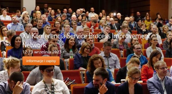 Spotkajmy się na XV Konferencji Service Process Improvement Network